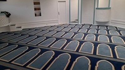 Gulvbelægning på Moske i Odense udført af Tæppeladen