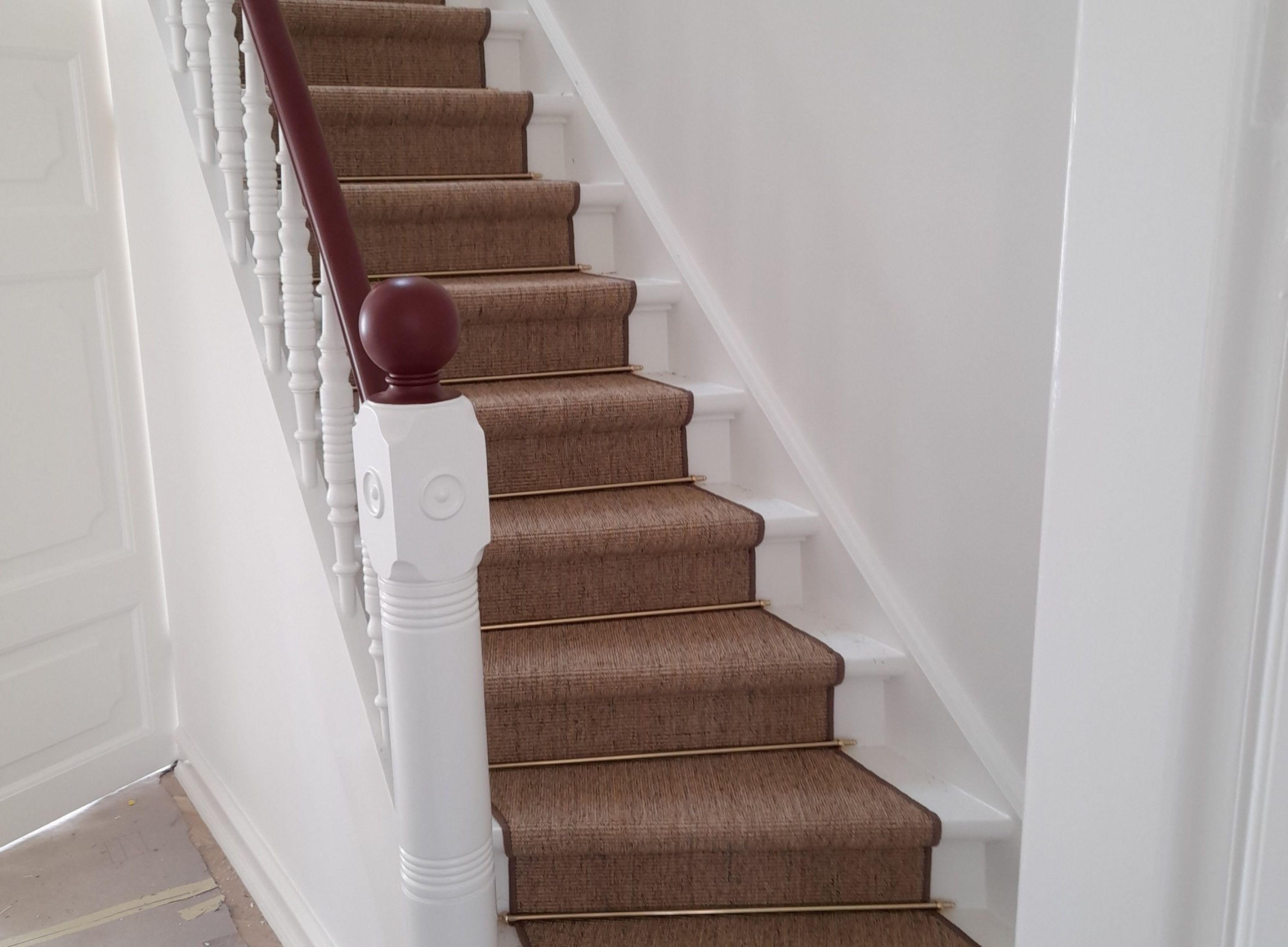 Trappebelægning udført af Tæppeladen Assens